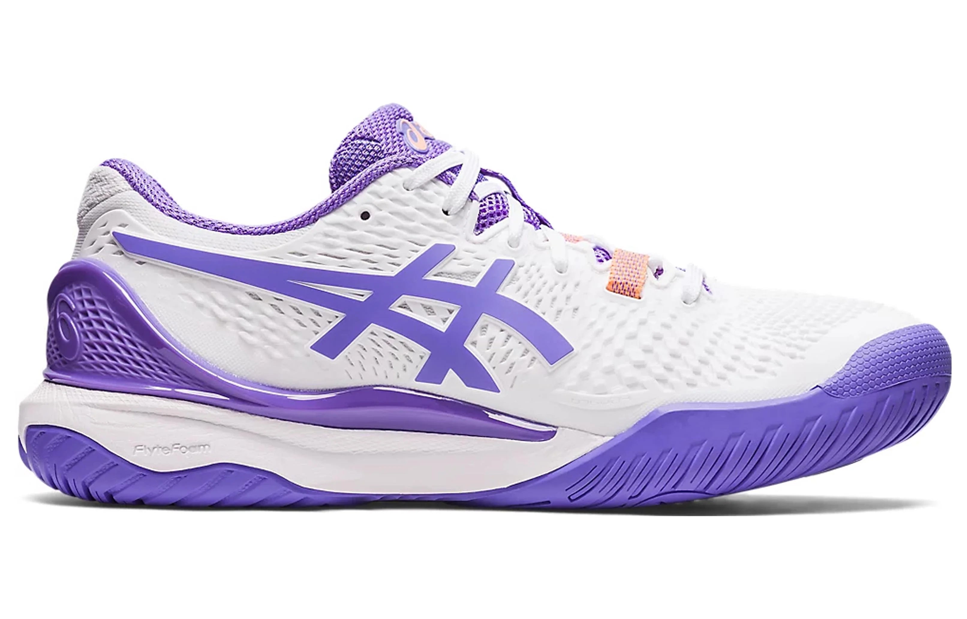 Chaussures de tennis Gel-Resolution 9 Femme (Blanc/Amethyst)