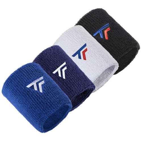 Bracelets de poignet anti-transpiration Tecnifibre Cardinal – taille extra large