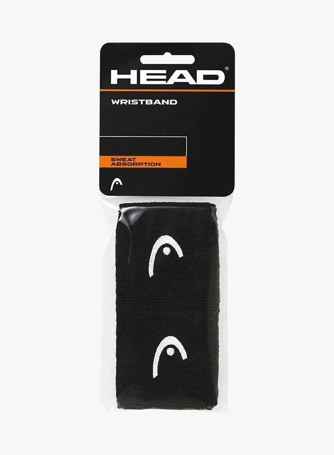 Head Wristband 2,5" - 2 Pack - Black